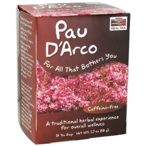 Чай от Мравчено Дърво (Pau D'Arco) 24 пакетчета | Now Foods